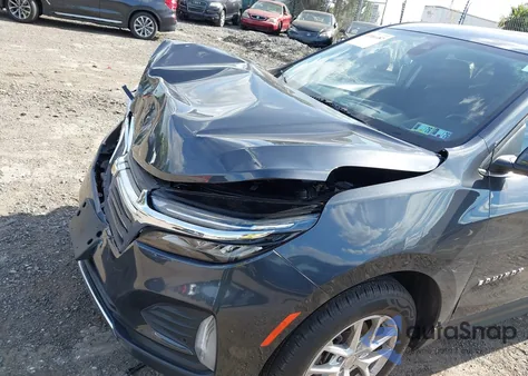 2022 Chevrolet Equinox Awd Lt из США, поврежденный, VIN 2GNAXUEV2N6154050